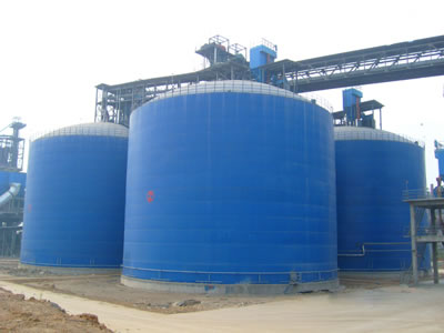 金水水泥钢板库改造