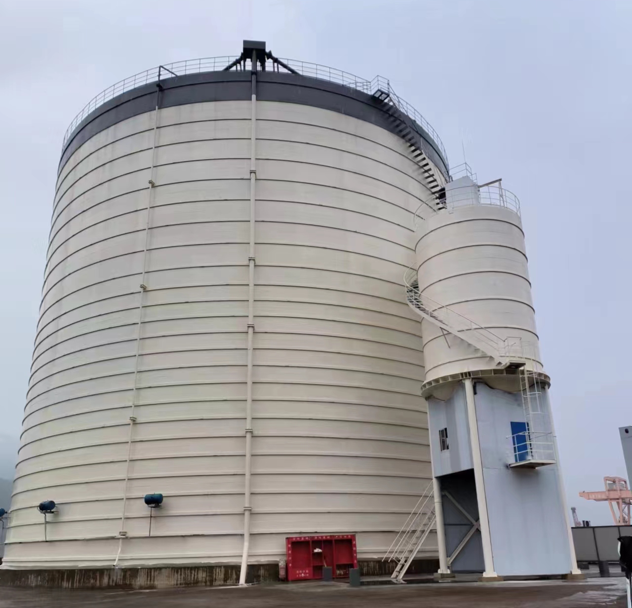 金水10万吨水泥钢板库